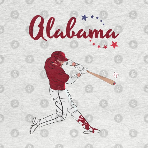 Alabama Baseball by VISUALUV